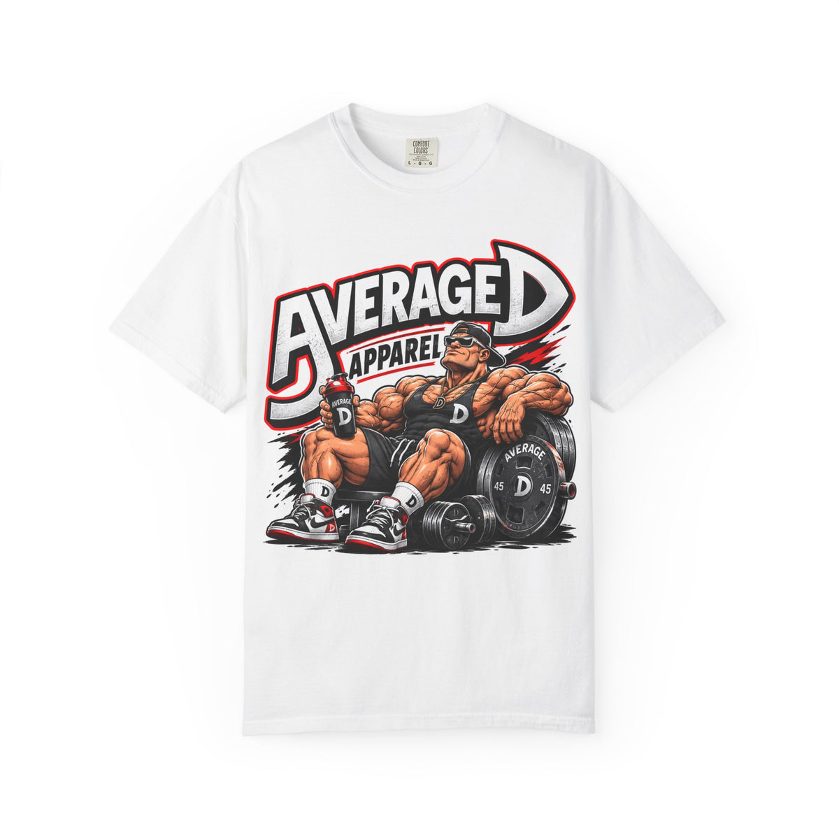 Average D Apparel Weightlifter T-Shirt