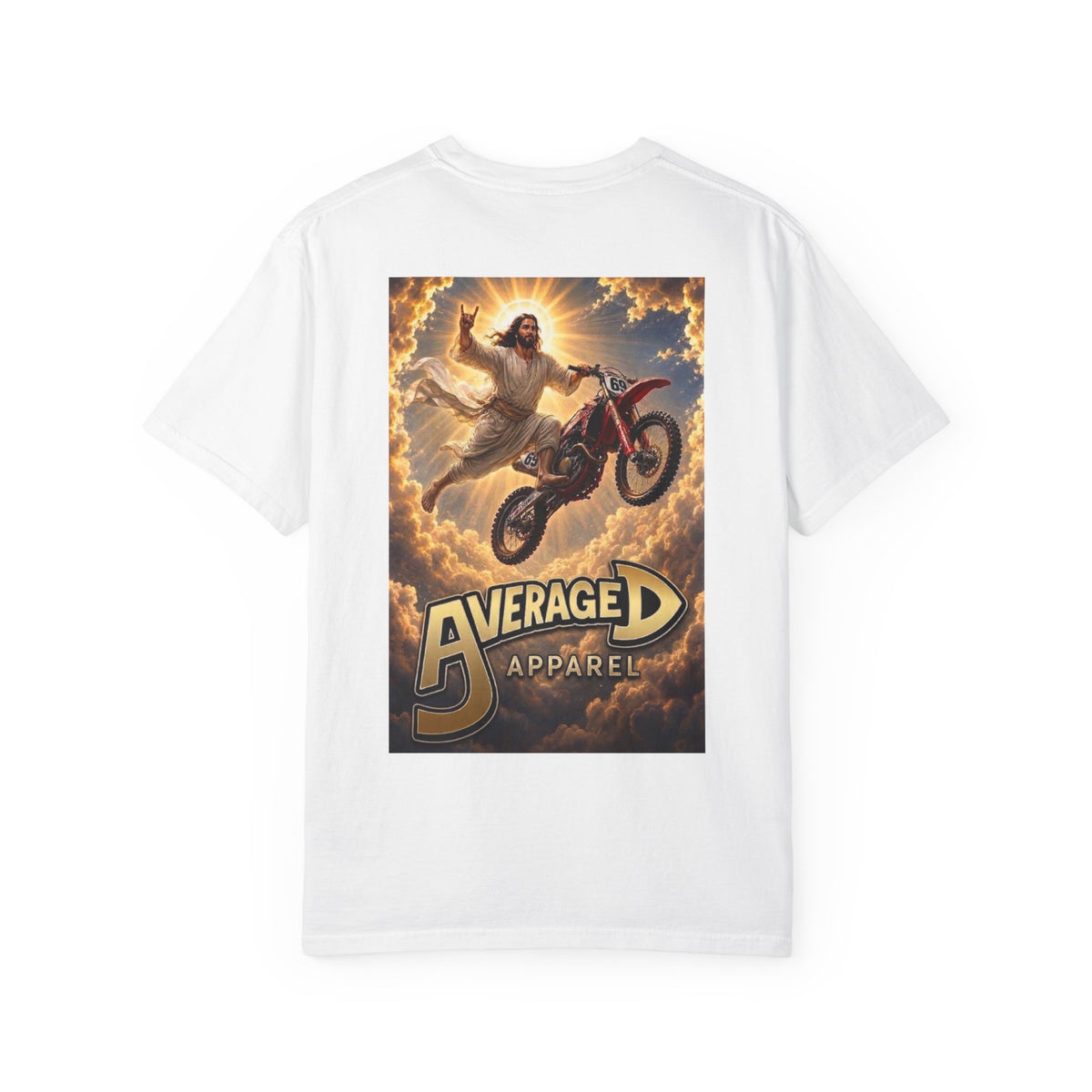 Average D Apparel 'Jesus flyin high' T-Shirt