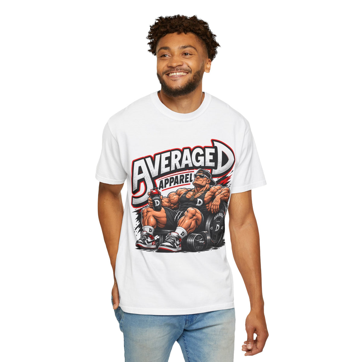 Average D Apparel Weightlifter T-Shirt
