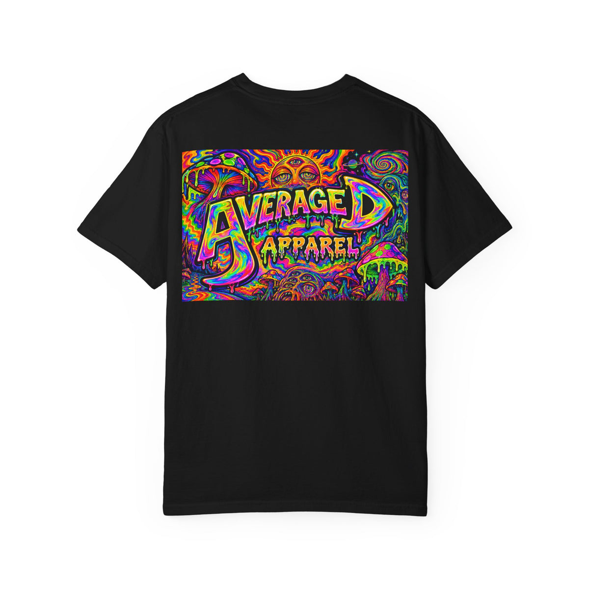 Acid trip Logo T-Shirt — "Averaged Apparel" Graphic Tee